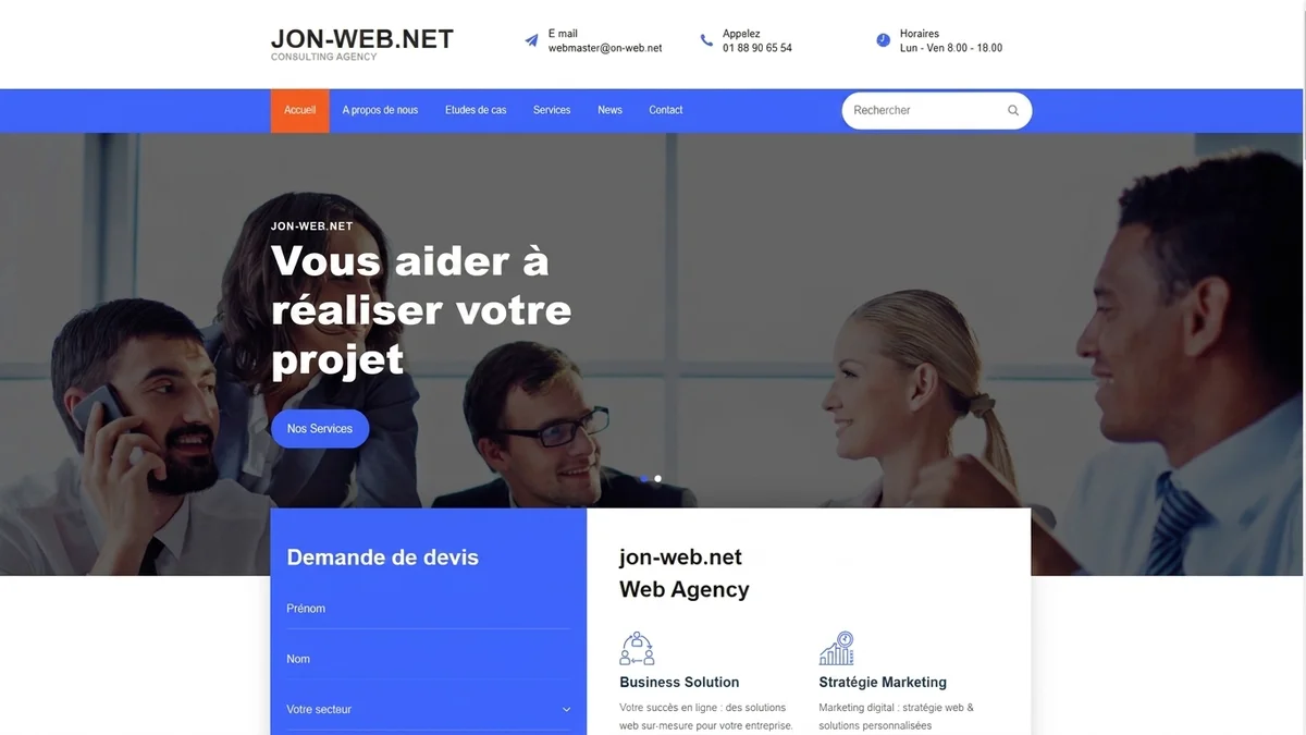 Consult jon-web.net for your projects