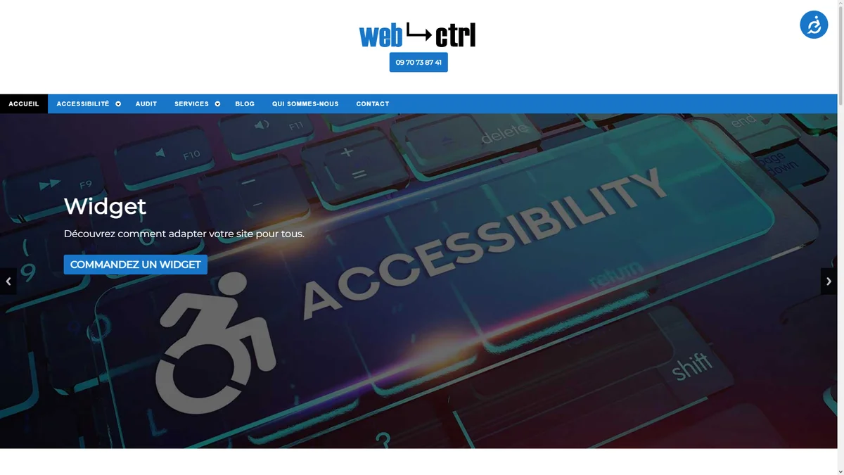 Digital Accessibility Audit and Widget 